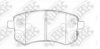 NiBK PN0543 Brake Pad Set, disc brake